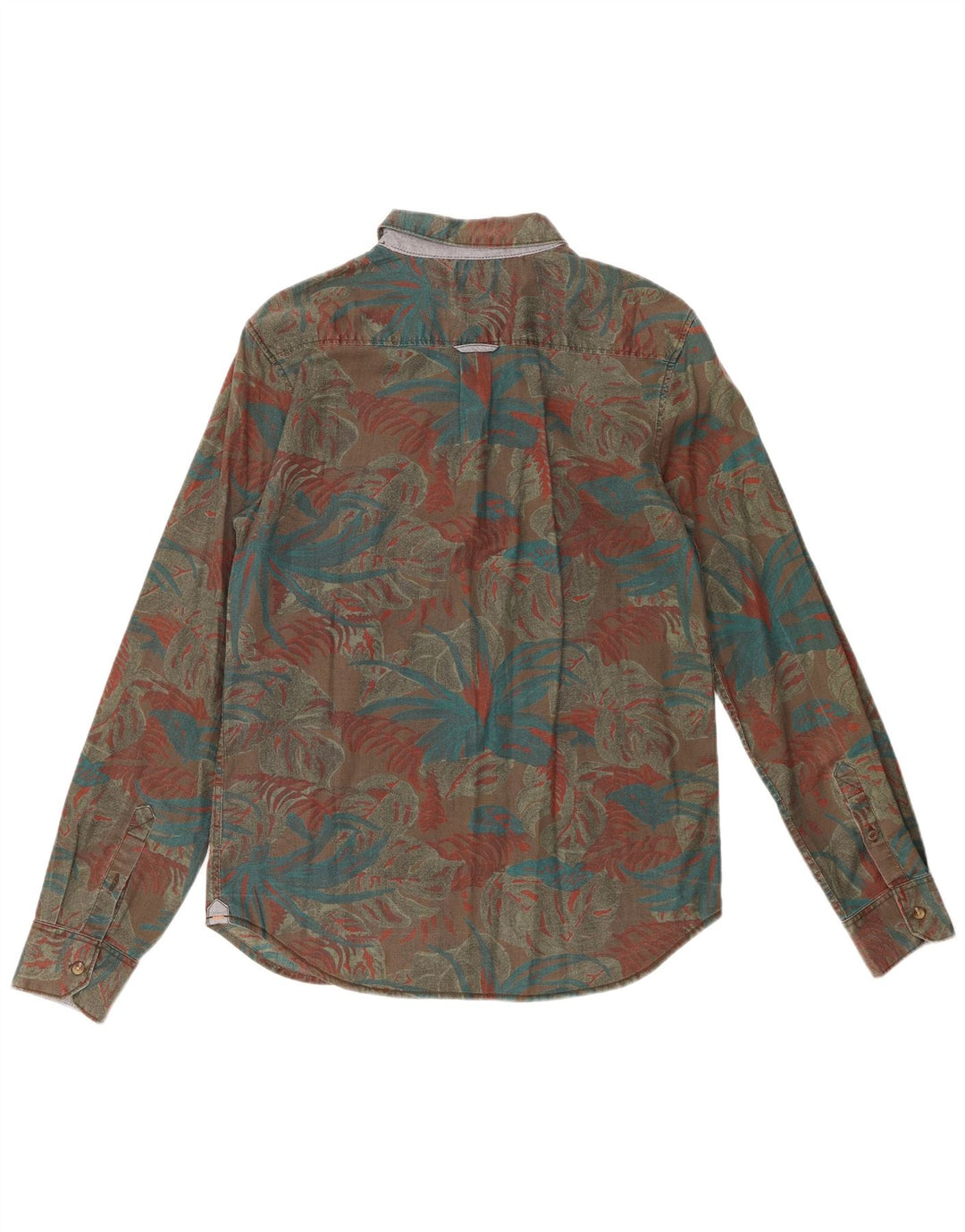 Camisa Vans Hombre Con Estampado Abstracto Small Marrón