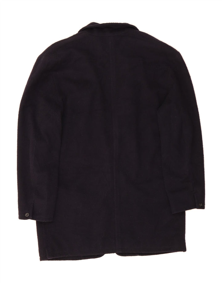 MARINA YACHTING Womens 1 Button Blazer Jacket IT 46 Large Navy Blue Wool Vintage Marina Yachting and Second-Hand Marina Yachting from Messina Hembry 