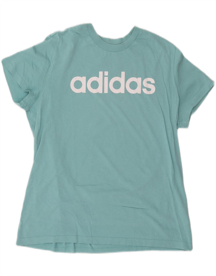 ADIDAS Camiseta Gráfica Mujer Top ES 20/22 XL Azul Algodón