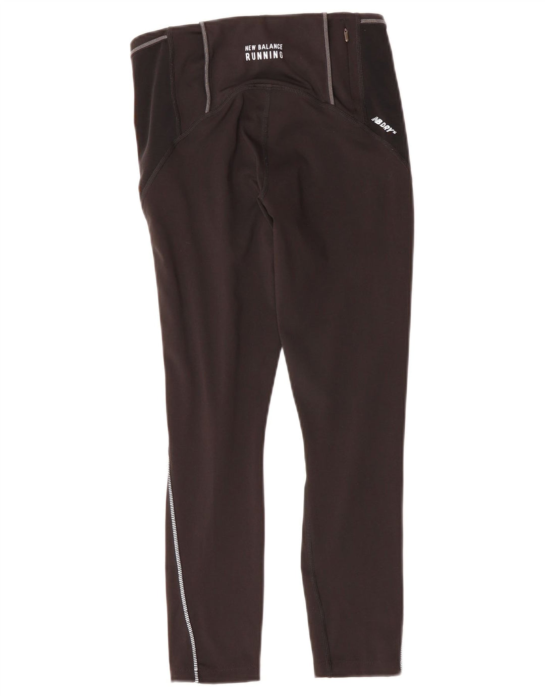 NEW BALANCE Leggings cortos con estampado gráfico para mujer UK 4 XS Negro