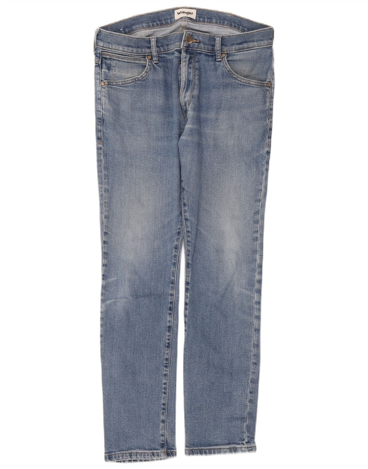 Vaqueros Wrangler Hombre Larston Slim W32 L32 Algodón Azul