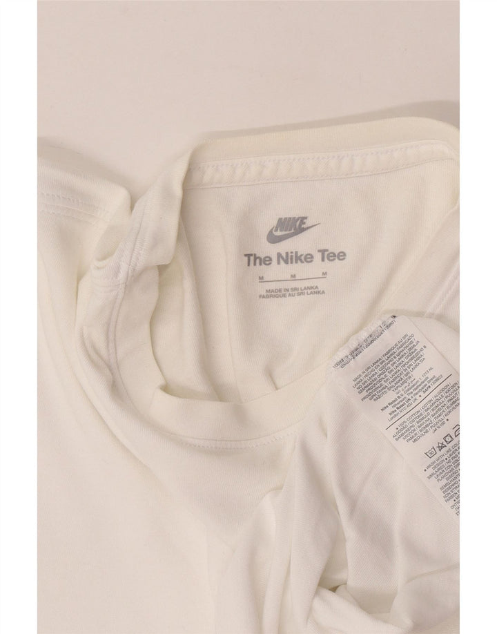 Camiseta Nike Hombre Top Medium Blanco Algodón