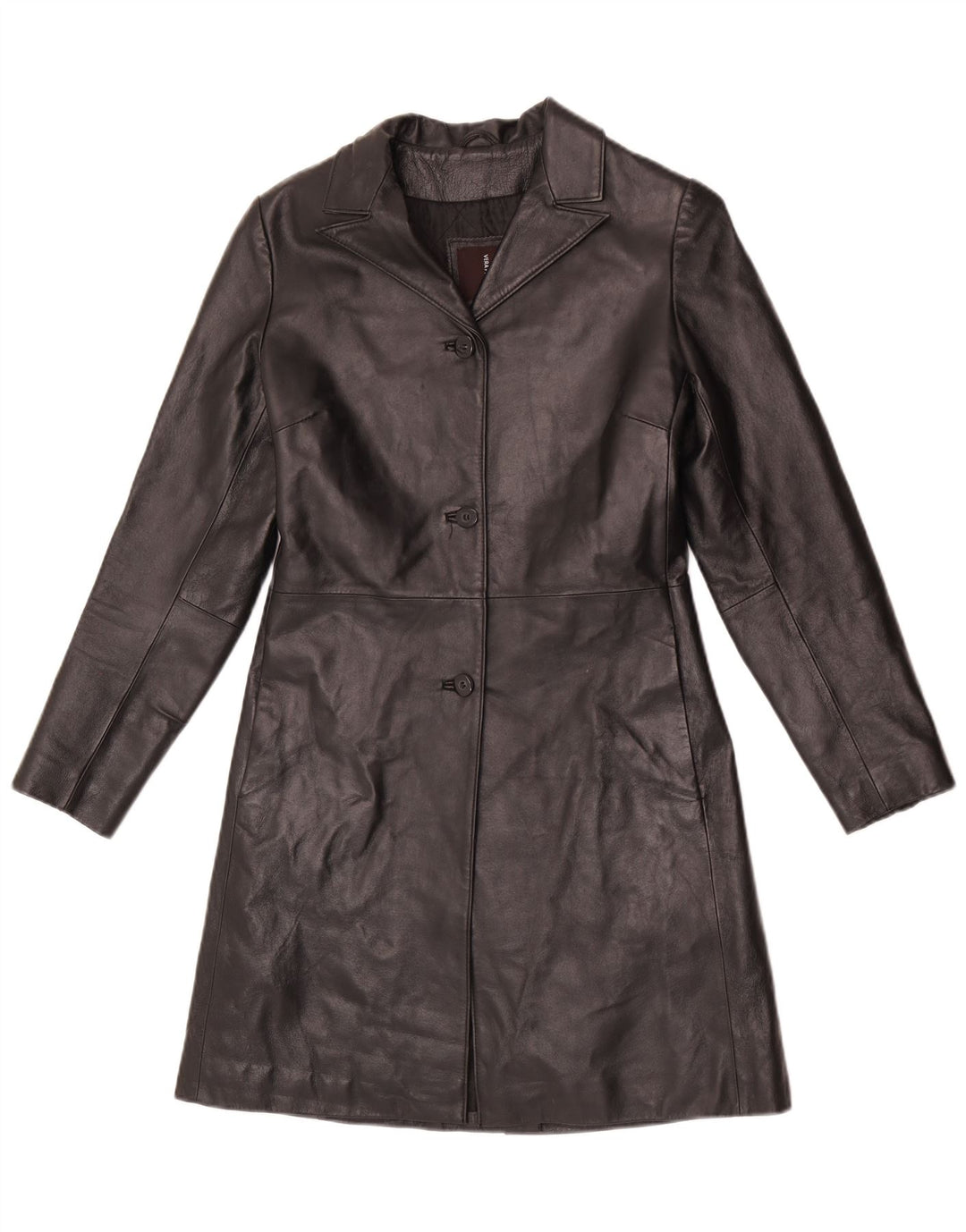 Abrigo de cuero para mujer Conbipel IT 40 Small Black