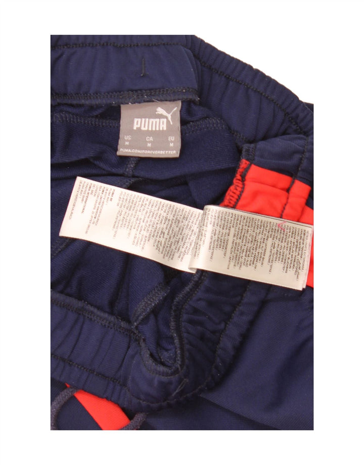 Puma Pantalones De Chándal Joggers Medium Azul Marino Colorblock