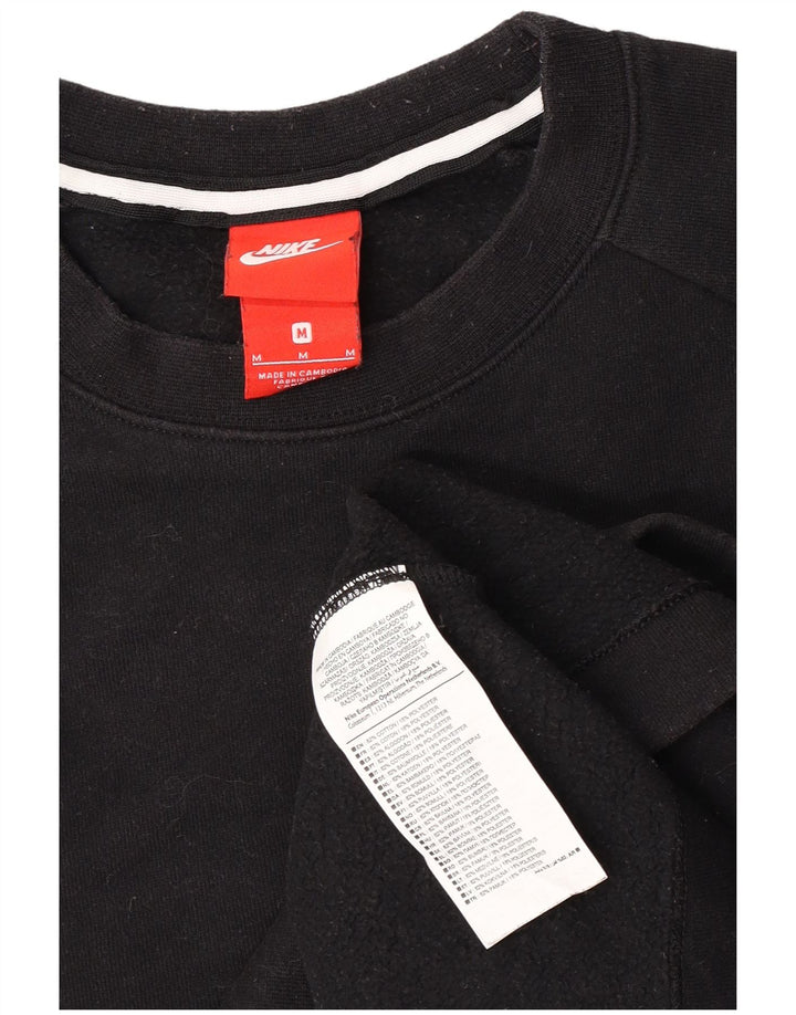 Nike Hombre Sudadera Jumper Medium Negro Algodón