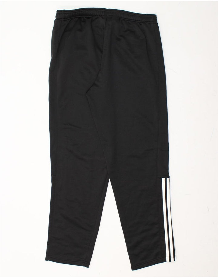 Pantalones de chándal ADIDAS para hombre, talla grande, poliéster negro