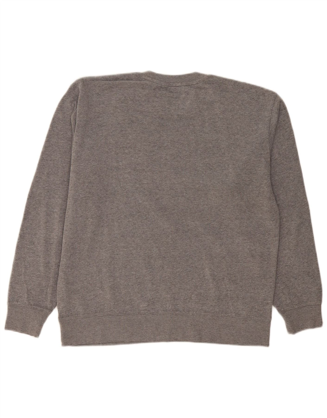 Vans Hombre Sudadera Gráfica Jersey De Algodón Gris Medio