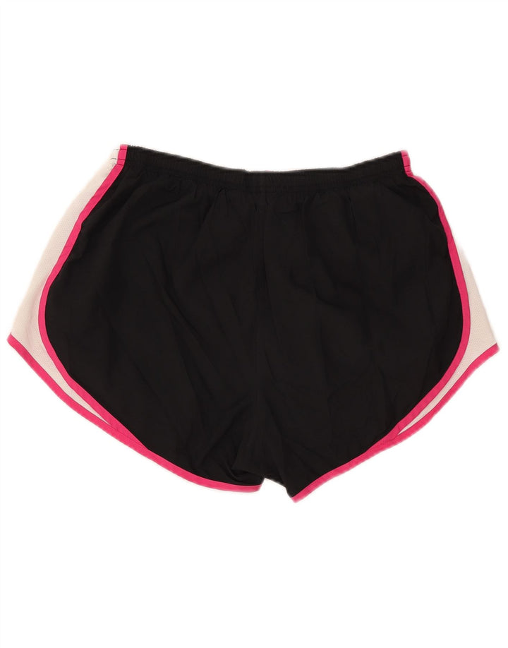 NIKE Pantalones cortos deportivos Dri Fit para mujer, talla 40, talla grande, color negro