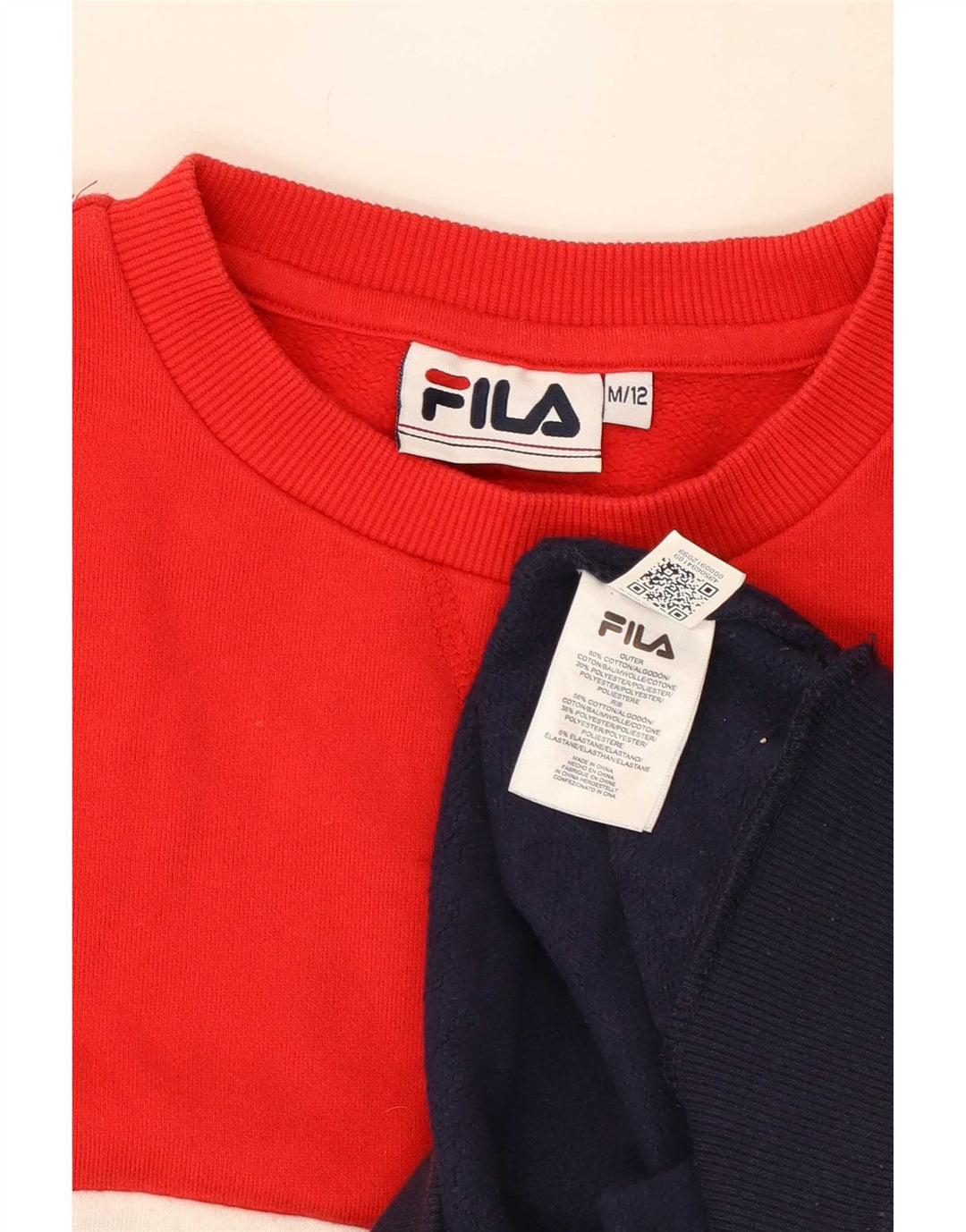 Fila Sudadera Jumper para Mujer UK 40 Medium Multicolor Colorblock