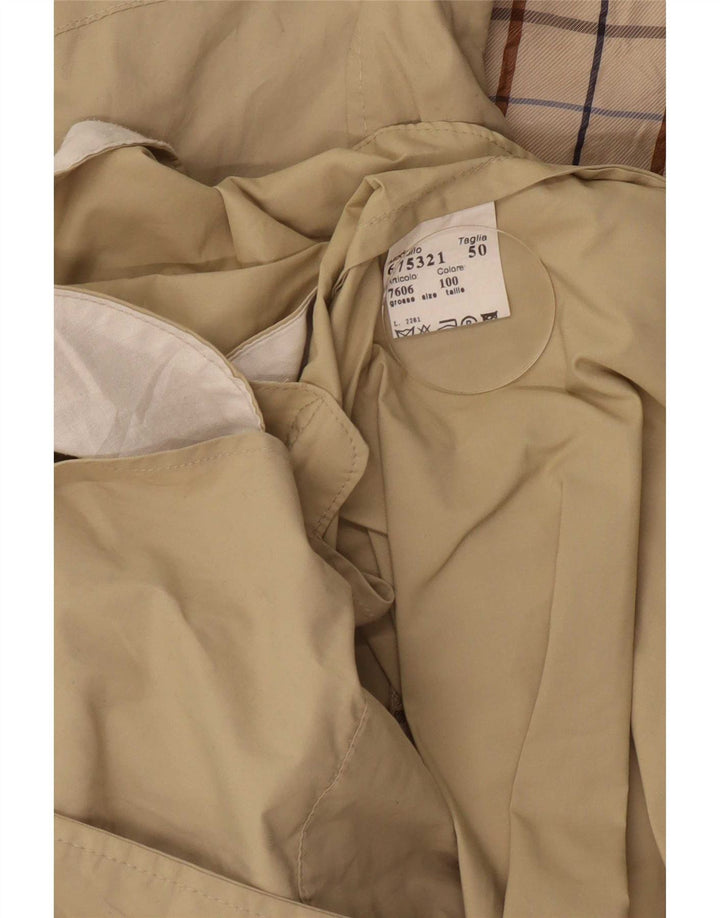 Aquascutum Gabardina Hombre IT 50 Large Poliamida Beige