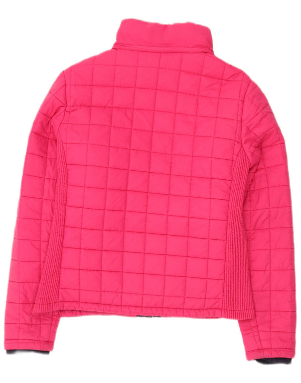 SUPERDRY Chaqueta Acolchada Mujer ES 40 XL Nylon Rosa