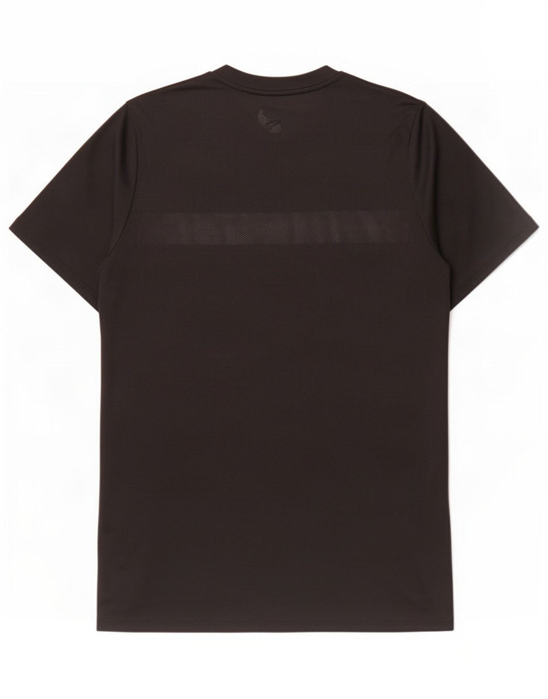 Camiseta Nike Dri Fit para hombre Top medio negro color block Poliéster