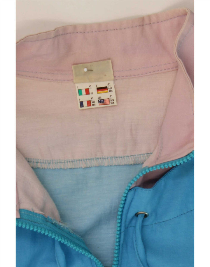 Chaqueta de chándal para mujer Ellesse IT 48 XL Poliamida color block azul