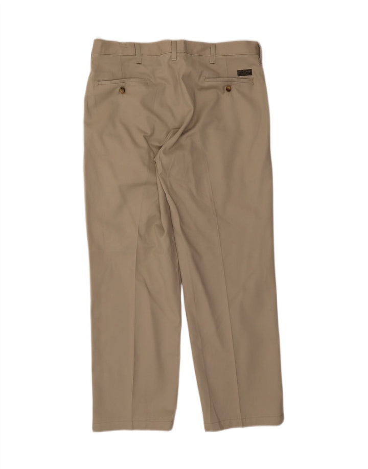 LEE Pantalones chinos con pinzas para hombre W36 L29 Algodón beige