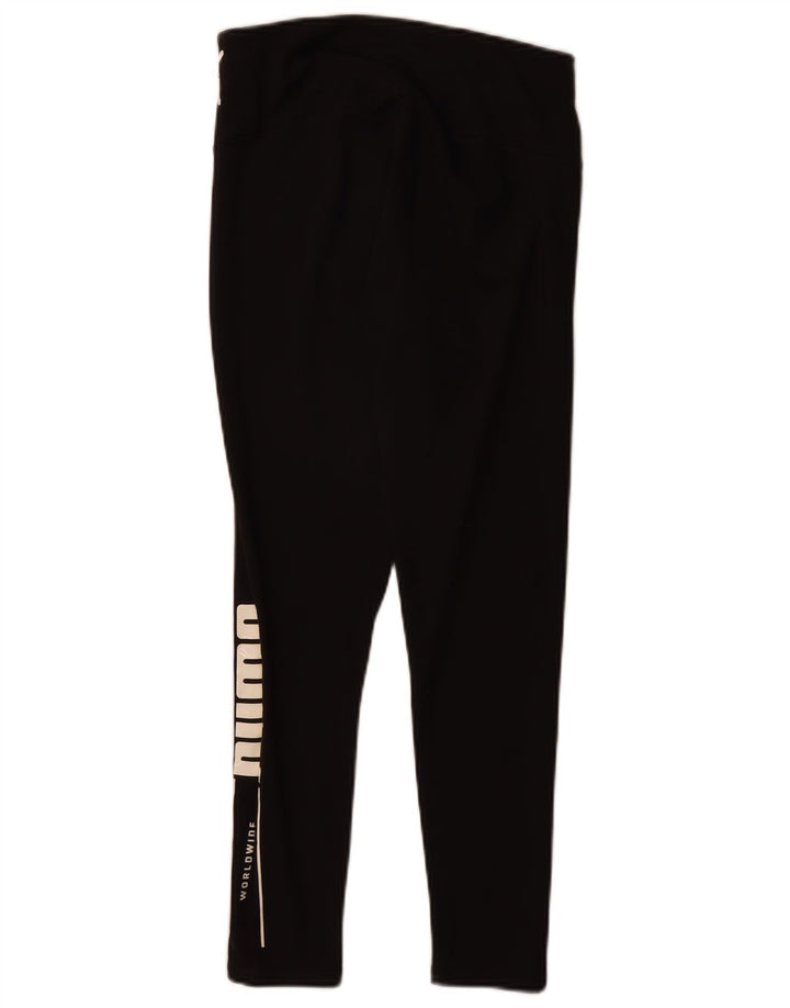 Puma Leggings gráficos para mujer UK 44 Mediano Negro
