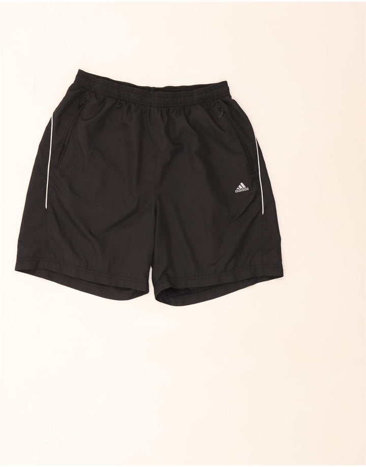 Adidas Pantalones cortos deportivos para hombre XL Negro Poliéster