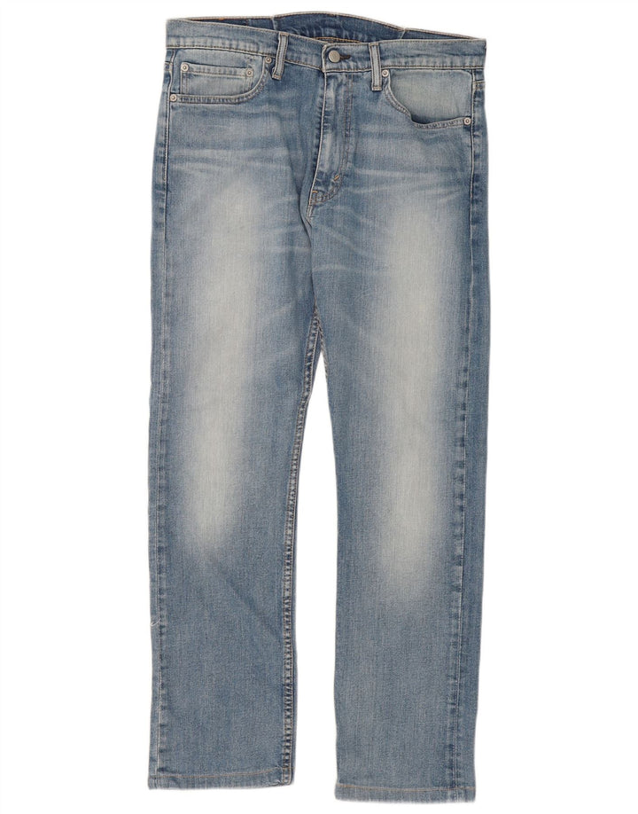Levi's Vaqueros rectos ajustados 513 para hombre W34 L30 Azul