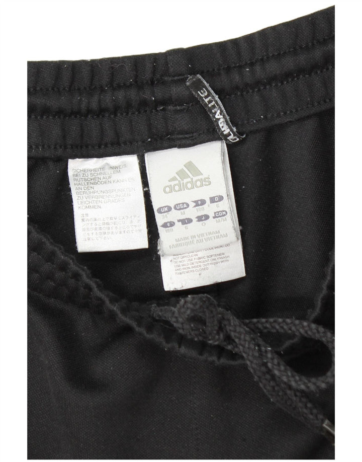 ADIDAS Hombre Climalite Chándal Pantalones Grandes Poliéster Negro