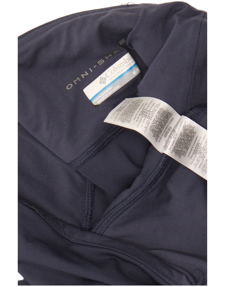 Leggings Columbia Omni-Shade Mujer Poliéster Azul Marino Mediano
