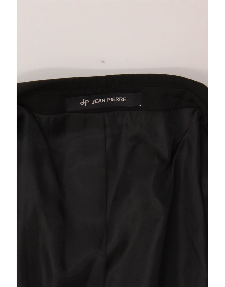 JEAN PIERRE Chaqueta tipo blazer de 2 botones para hombre UK 36 Small Black