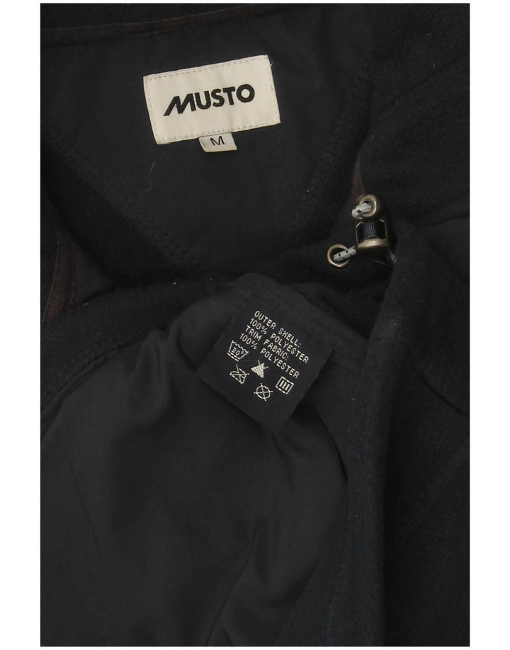Musto Chaqueta polar para hombre UK 38 Medium Azul marino Poliéster