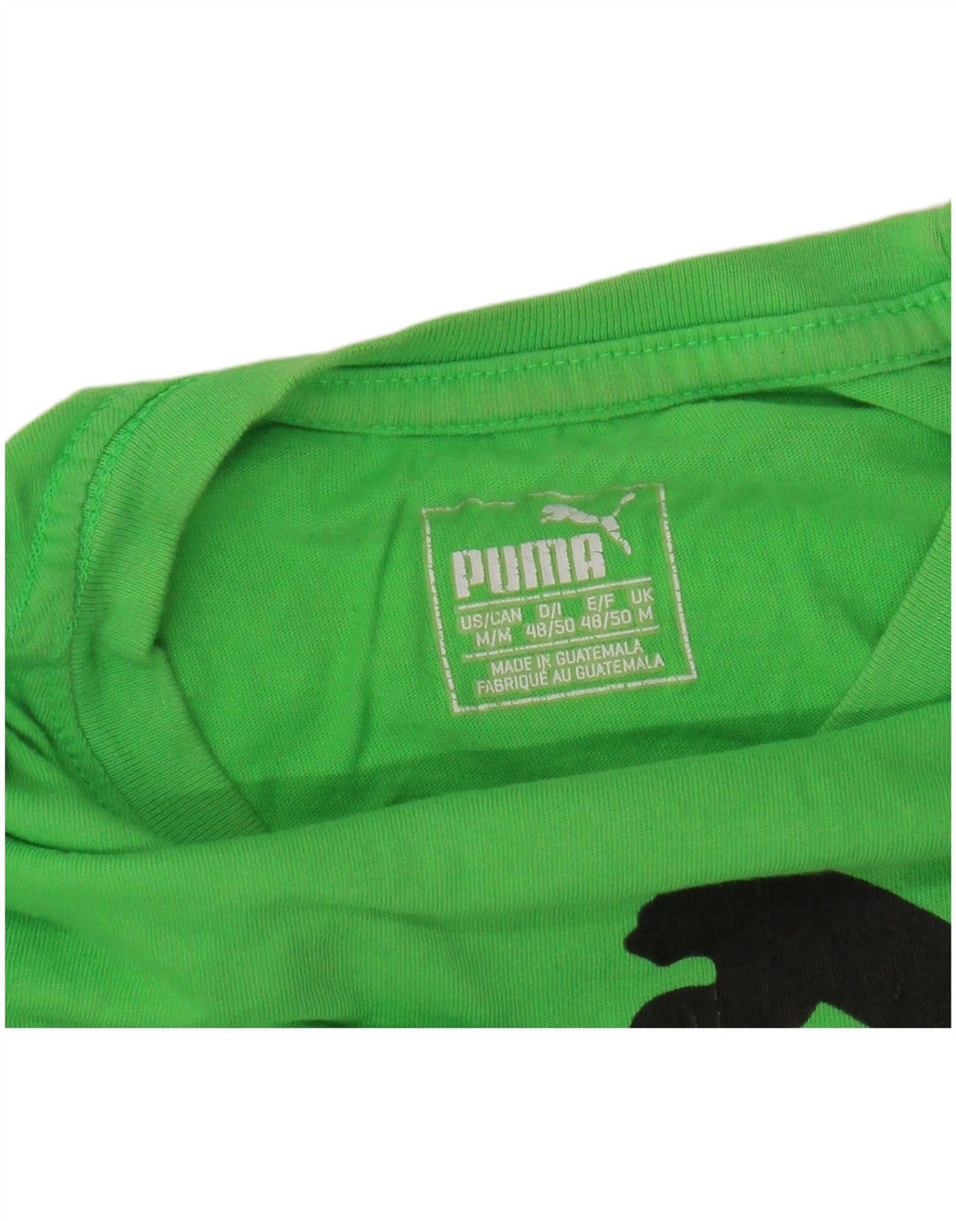 Camiseta Puma Graphic Top Verde Medio |