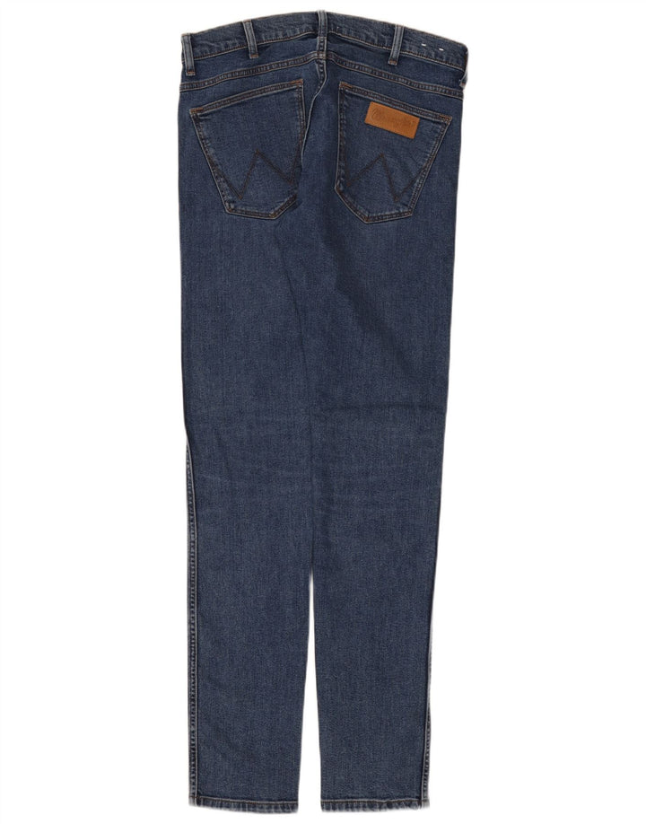 Wrangler Vaqueros ajustados para hombre W30 L33 Azul
