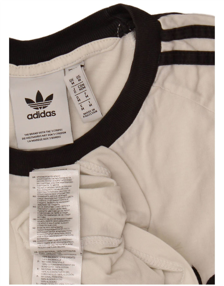 ADIDAS Camiseta Hombre Top Medium Blanco Algodón