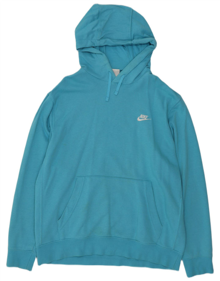Nike - Sudadera con capucha para hombre, talla XL, color azul