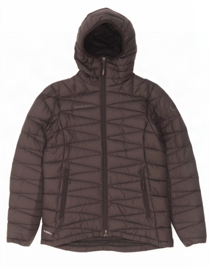 Mammut Chaqueta acolchada con capucha para mujer UK 46 Large Black