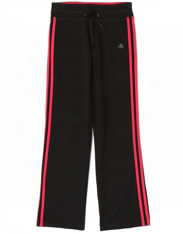 Adidas Mujer Climalite Chándal Pantalones UK 4/6 XS Negro Poliéster