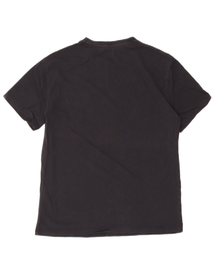 Armani Exchange - Camiseta gráfica para hombre, talla pequeña, color negro