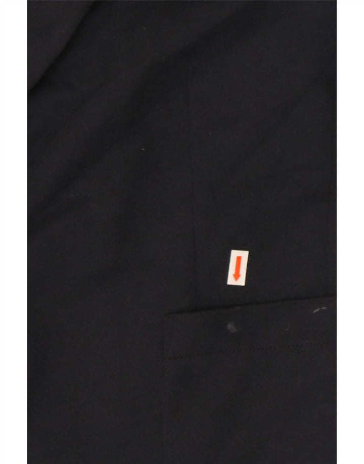 John Lewis Chaqueta tipo blazer con 1 botón para mujer UK 40 Mediano Azul marino Poliéster