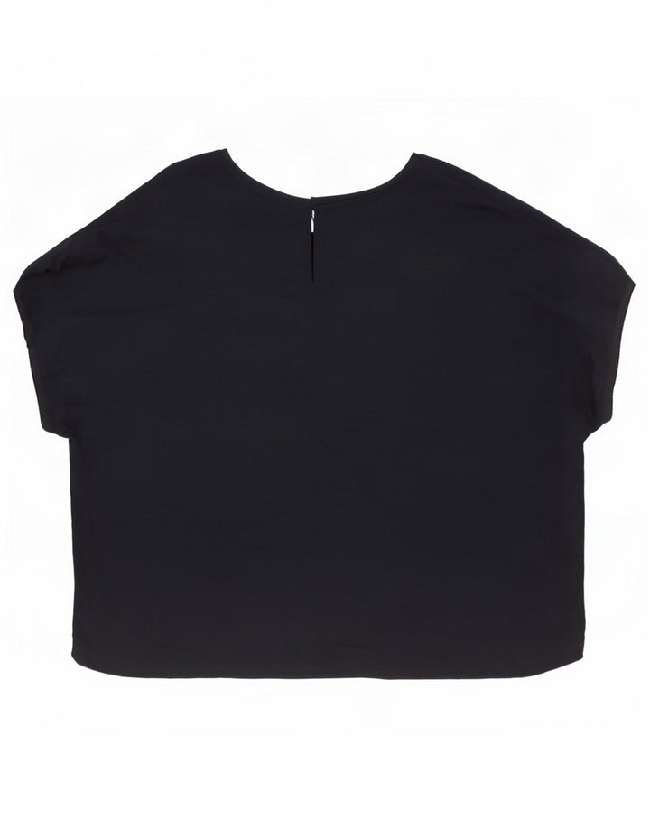 Marks & Spencer Blusa extragrande para mujer UK 20 2XL Azul marino
