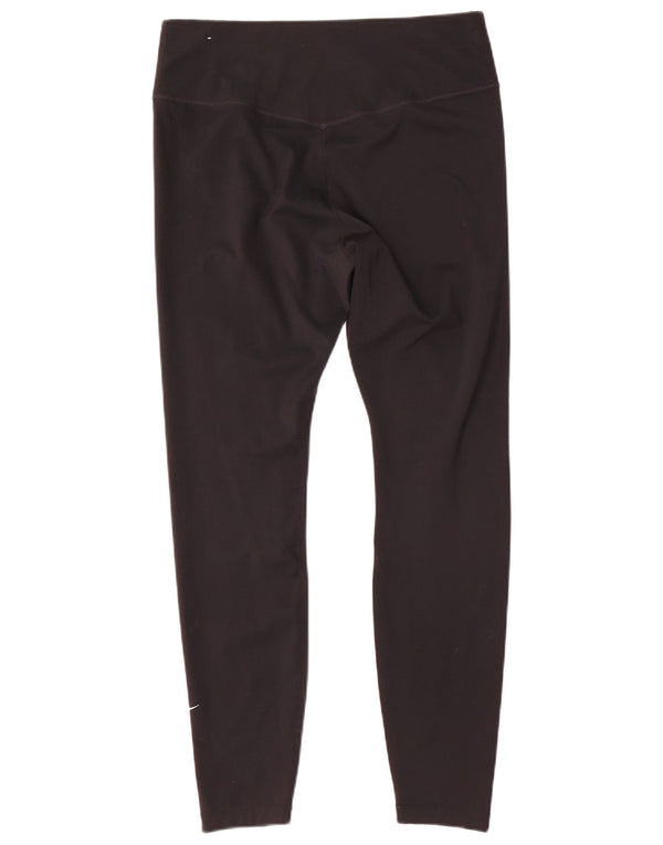 Nike Leggings Dri Fit para mujer UK 46 Grande Poliéster negro