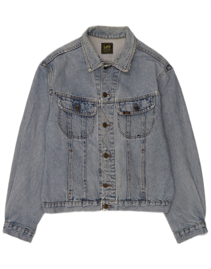 Lee Mens Riders Chaqueta Vaquera Reino Unido 40 Grande Azul