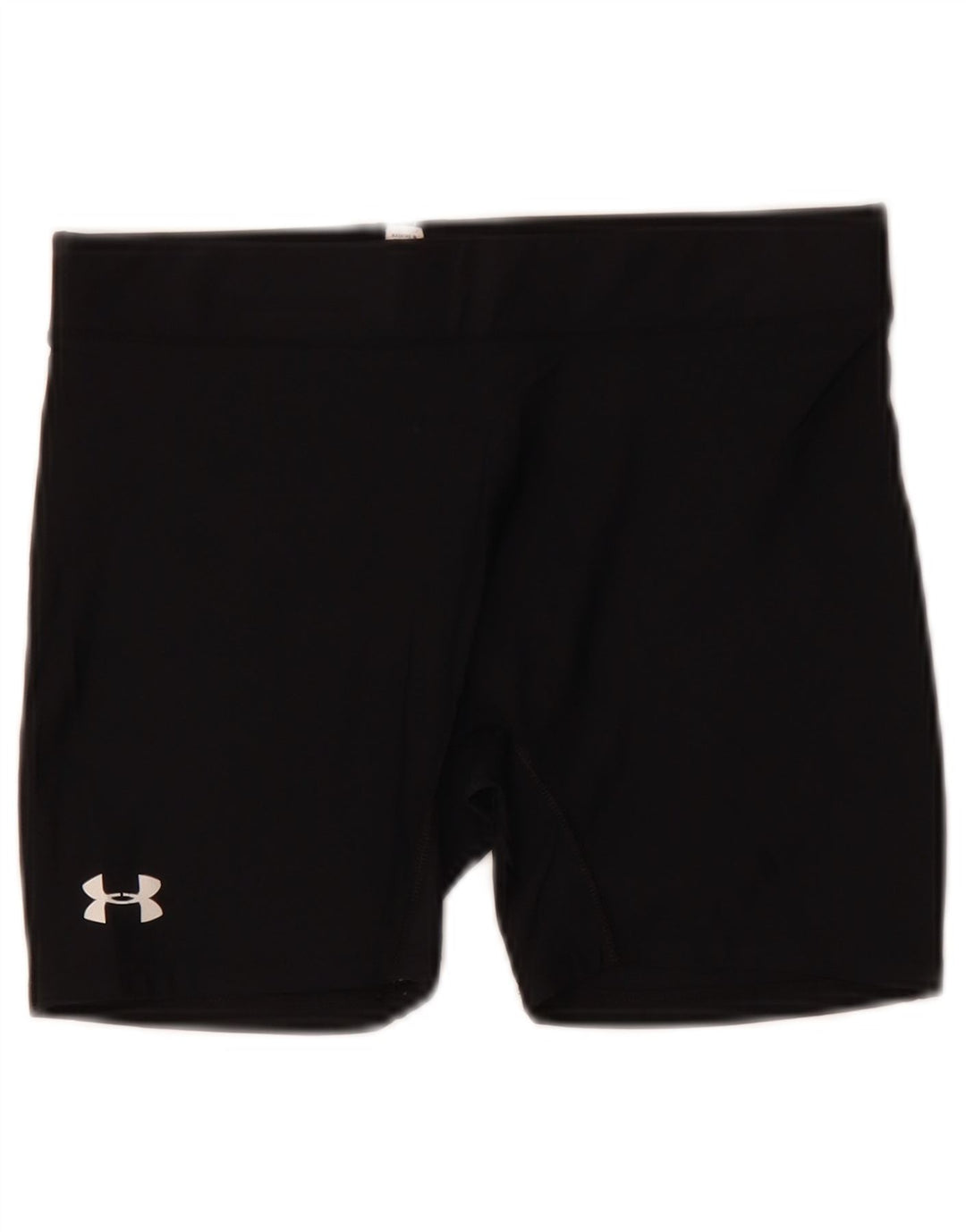 Under Armour Pantalones cortos deportivos para mujer UK 12 Medium Black Nylon