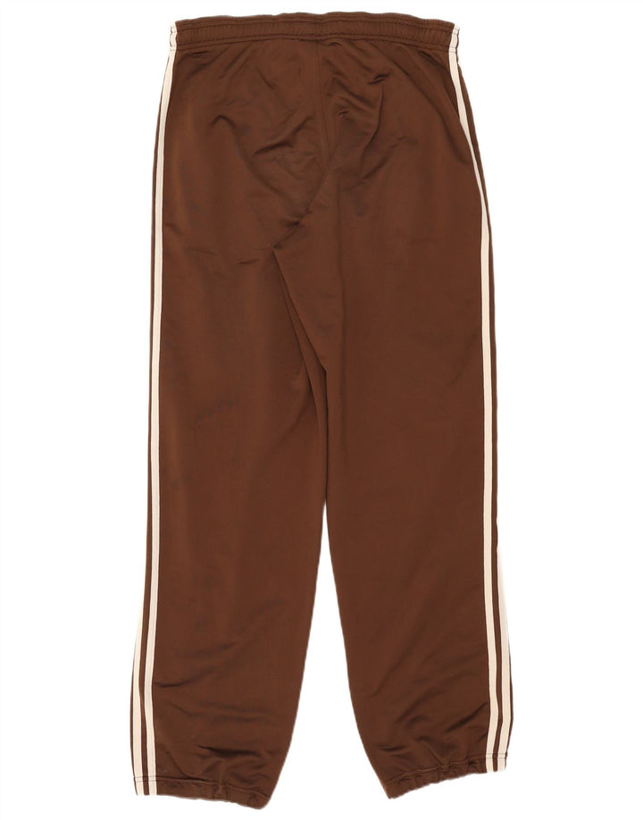 Adidas Pantalones de chándal para hombre Joggers UK 38/40 Marrón medio Poliéster