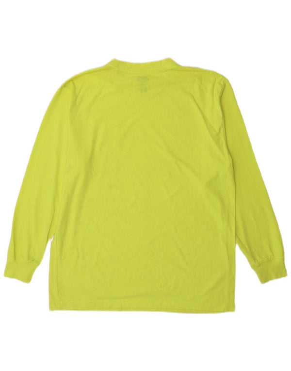 Camiseta Dickies Hombre Manga Larga Poliéster Verde Medio