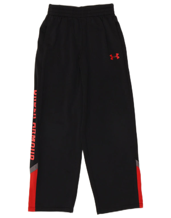 Under Armour Pantalones de chándal para niños 7-8 años Small Negro Colorblock