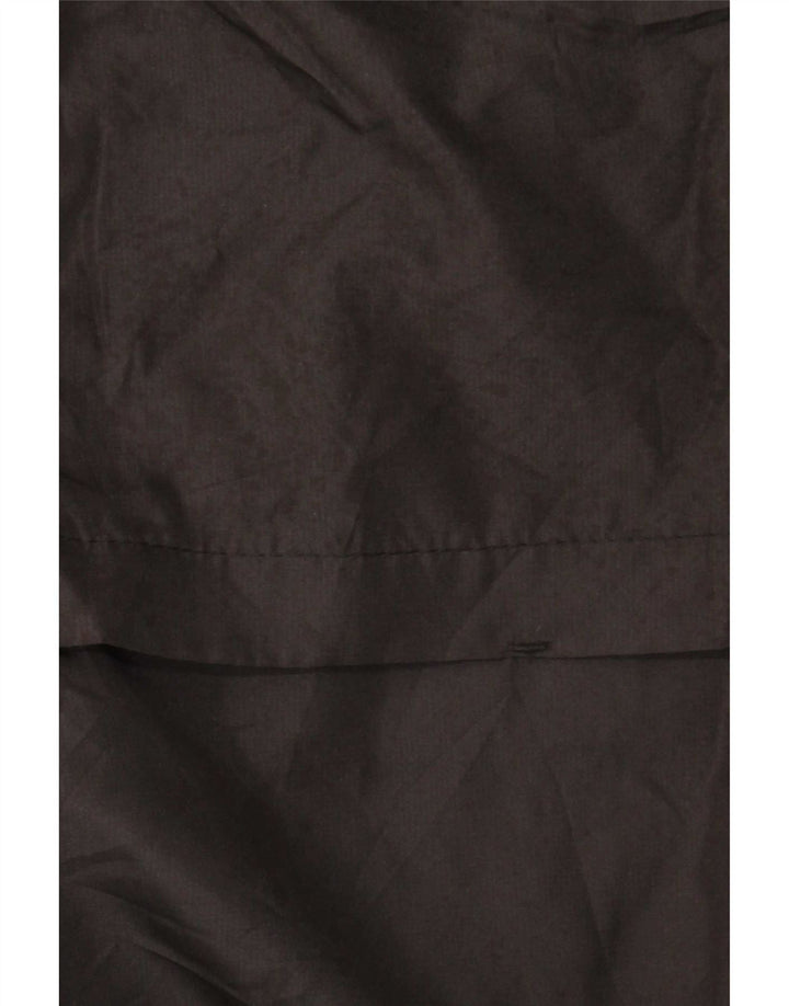 Billabong Chaqueta impermeable con capucha gráfica para hombre UK 44 2XL Poliéster negro
