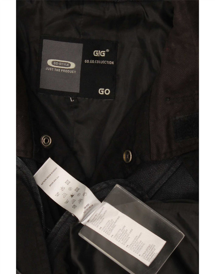 G-Star Chaqueta vaquera para hombre UK 40 Large Gris Algodón