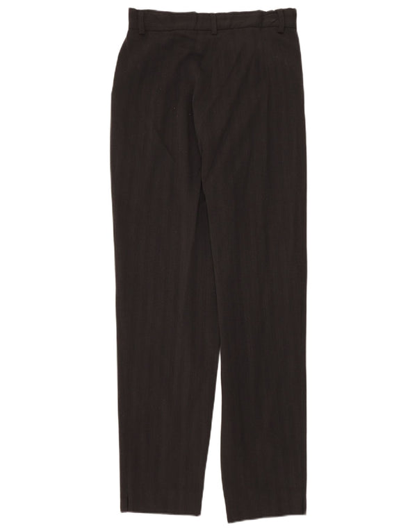 Henry Cottons Pantalones de traje de cintura alta para mujer IT 44 Medium W28 L29 Negro