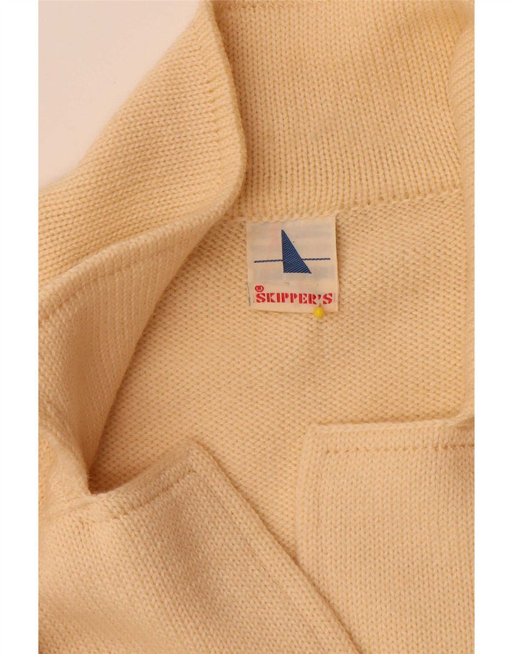 Jersey Cárdigan Mujer Skipper's IT 50 XL Lana Amarilla