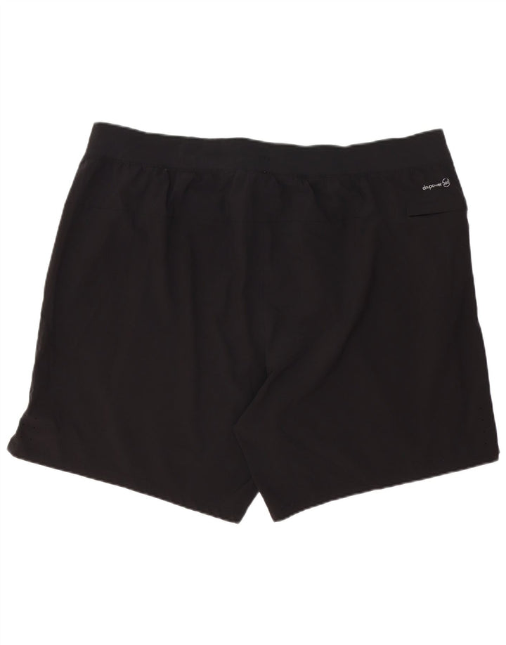 RUSSELL ATHLETIC Pantalones cortos deportivos para hombre 2XL Negro