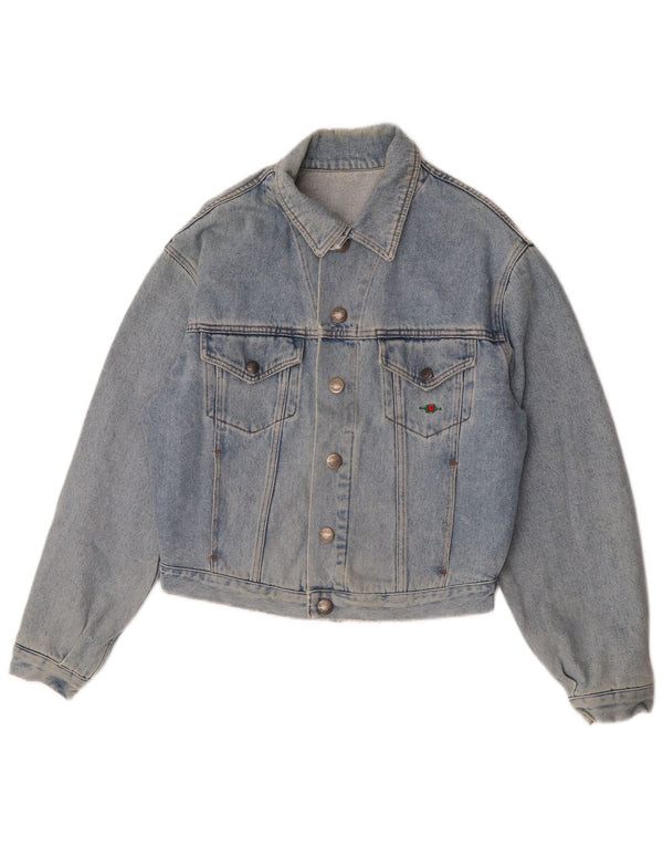 El Charro Chaqueta vaquera extragrande para mujer UK 10 Small Blue Cotton