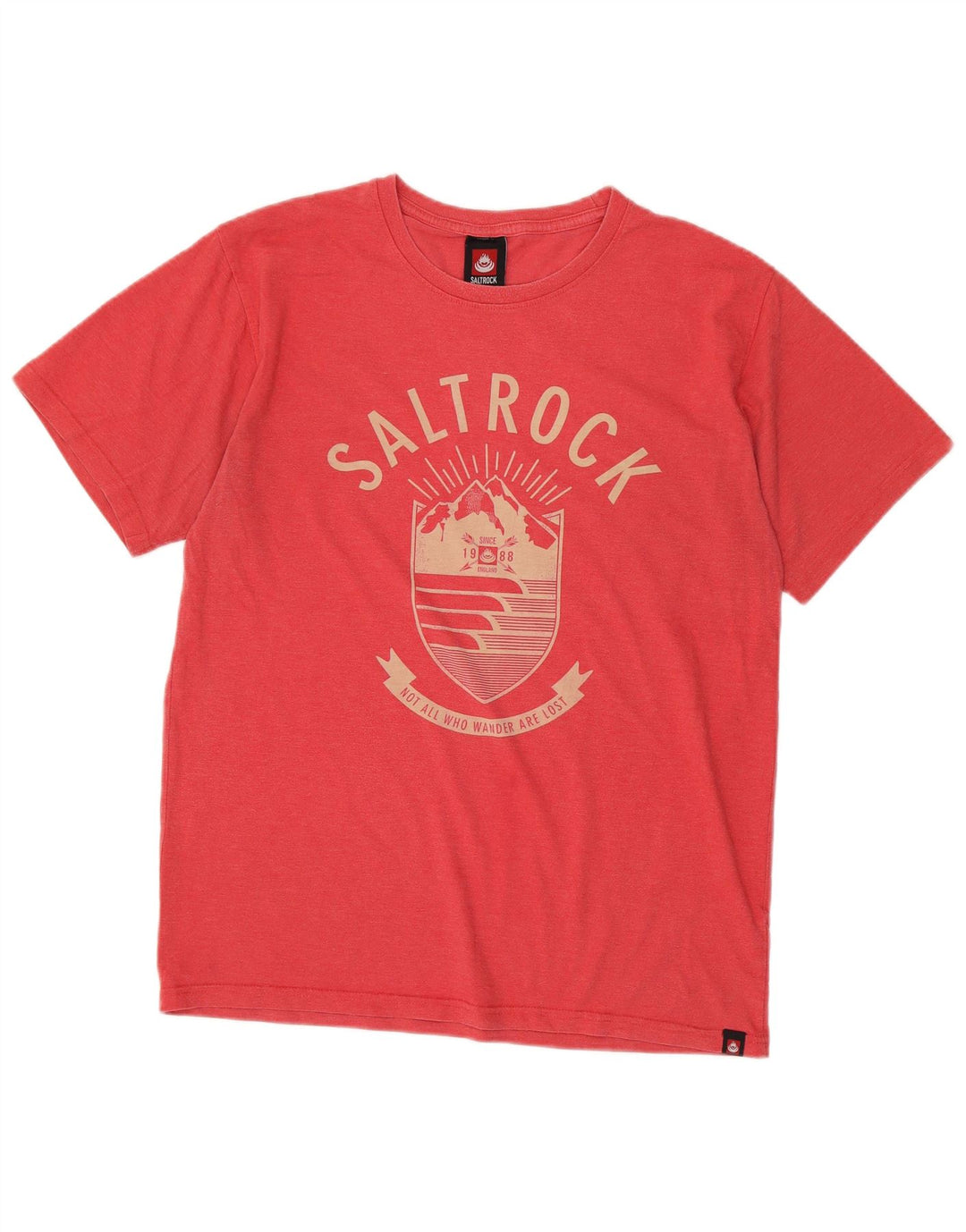 Saltrock - Camiseta gráfica para hombre, talla grande, color rosa