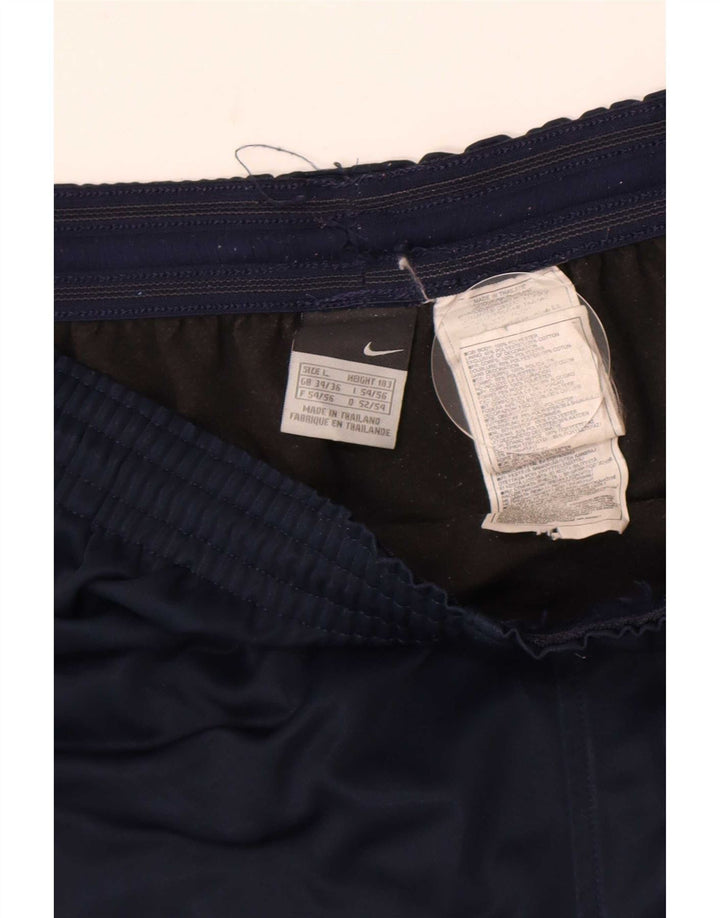 Nike - Pantalones cortos deportivos para hombre, talla grande, color azul marino, poliéster