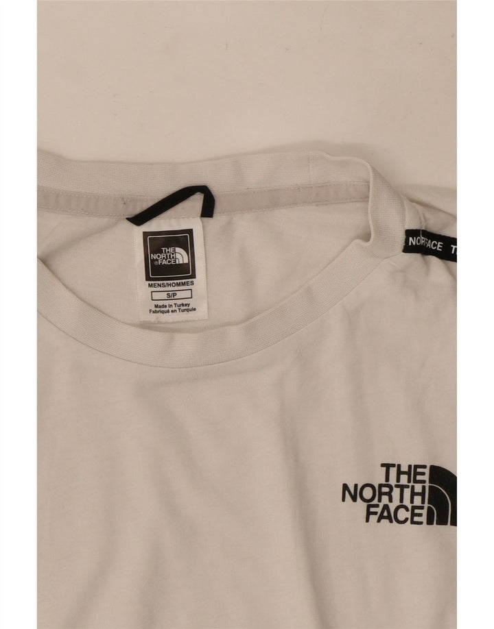 The North Face - Camiseta para hombre, talla pequeña, color blanco