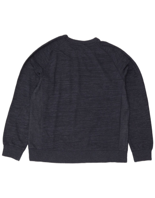 Champion Sudadera para hombre Jumper 2XL Algodón moteado azul marino